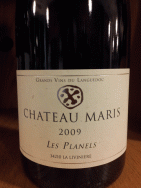 Chateau Maris - Les Planels Syrah Minervois Cru La Livinire 0 (750ml)