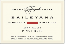 Baileyana - Pinot Noir Edna Valley Grand Firepeak Cuvee (750ml) (750ml)