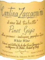 Cantina Zaccagnini - Pinot Grigio (750ml) (750ml)